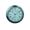 Mini horloge en métal argenté horloge horloge bureau minuterie horloge cadeau